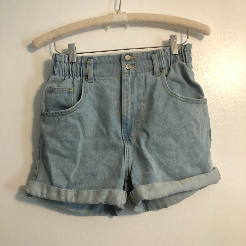 SWS Denim Co Size L Shorts Stretchy Waist High Rise